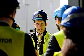 President Macron And Indian PM Modi Visit The ITER - Marseille