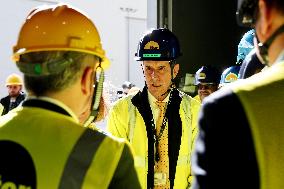 President Macron And Indian PM Modi Visit The ITER - Marseille