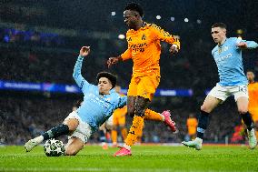 Manchester City v Real Madrid C.F. - UEFA Champions League 2024/25 League Knockout Play-off First Leg
