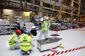 President Macron And Indian PM Modi Visit The ITER - Marseille