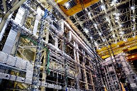 President Macron And Indian PM Modi Visit The ITER - Marseille