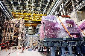 President Macron And Indian PM Modi Visit The ITER - Marseille