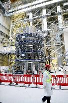 President Macron And Indian PM Modi Visit The ITER - Marseille