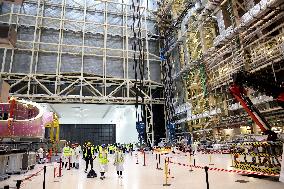 President Macron And Indian PM Modi Visit The ITER - Marseille