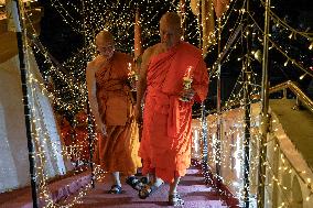 Makha Bucha Day Celebration In Bangkok.