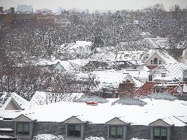 Snow Storm In New York