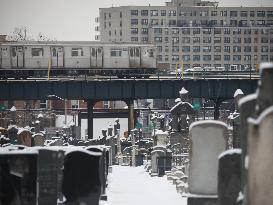 Snow Storm In New York