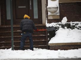 Snow Storm In New York