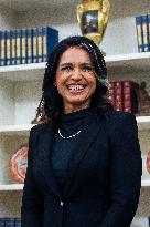Tulsi Gabbard sworn in as Director of National Intelligence in the Oval Office