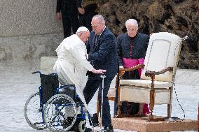 Pope Francis Attends The Weekly General Audience