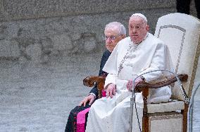 Pope Francis Attends The Weekly General Audience