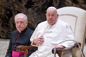 Pope Francis Attends The Weekly General Audience