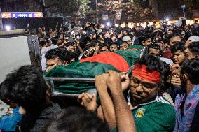 Coffin Procession Demands Ban On AL