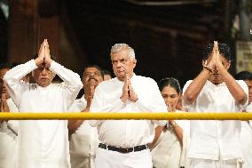 The Annual Nawam Buddhist Procession In Colombo