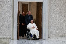 Pope Francis Attends The Weekly General Audience