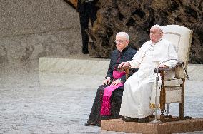 Pope Francis Attends The Weekly General Audience