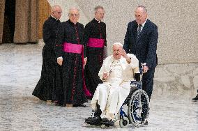 Pope Francis Attends The Weekly General Audience