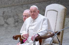 Pope Francis Attends The Weekly General Audience