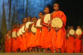 The Annual Nawam Buddhist Procession In Colombo