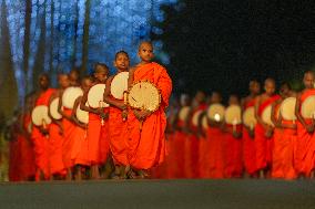 The Annual Nawam Buddhist Procession In Colombo