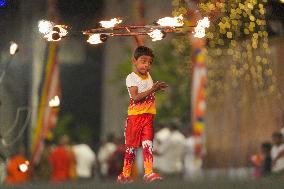 The Annual Nawam Buddhist Procession In Colombo