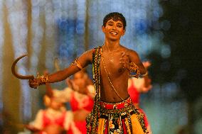 The Annual Nawam Buddhist Procession In Colombo