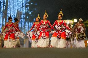 The Annual Nawam Buddhist Procession In Colombo