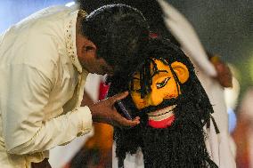 The Annual Nawam Buddhist Procession In Colombo