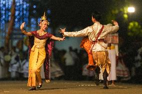 The Annual Nawam Buddhist Procession In Colombo