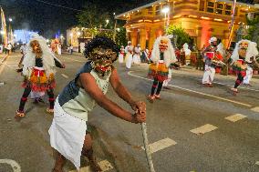 The Annual Nawam Buddhist Procession In Colombo