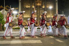 The Annual Nawam Buddhist Procession In Colombo