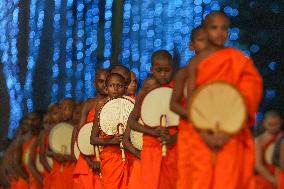 The Annual Nawam Buddhist Procession In Colombo