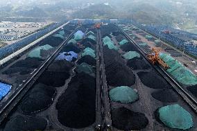 Guoyuan Port Container Terminal in Chongqing