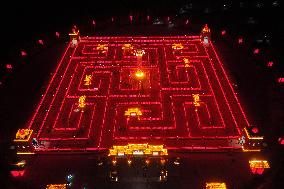 Yellow River Lantern Array in Wuzhong