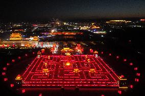 Yellow River Lantern Array in Wuzhong