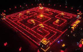 Yellow River Lantern Array in Wuzhong