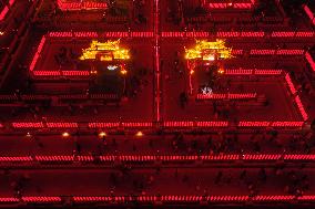 Yellow River Lantern Array in Wuzhong