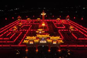 Yellow River Lantern Array in Wuzhong