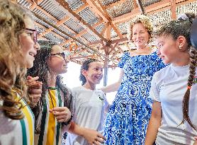 Queen Mathilde Visit To Costa Rica