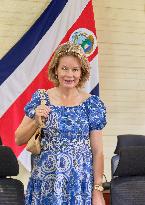 Queen Mathilde Visit To Costa Rica