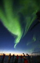 Aurora in Antarctica