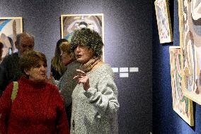 Exhibition of Ukrainian artist Liubov Panchenko in Kyiv