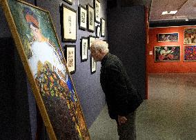 Exhibition of Ukrainian artist Liubov Panchenko in Kyiv