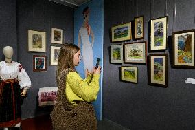 Exhibition of Ukrainian artist Liubov Panchenko in Kyiv