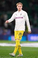 Sporting CP Vs Borussia Dortmund - UEFA Champions League 2024/25 Knockout Phase Play-offs1st Leg