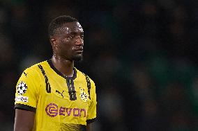 Sporting CP Vs Borussia Dortmund - UEFA Champions League 2024/25 Knockout Phase Play-offs1st Leg