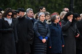 BUCHAREST: Romanian President Klaus Iohannis - Resignation Farwell Ceremony