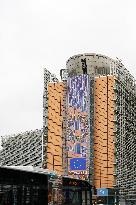 Headquarters Of The European Commission In Brussels