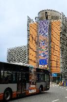 Headquarters Of The European Commission In Brussels