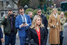 Karoline Leavitt Speaks To The Press - Washington